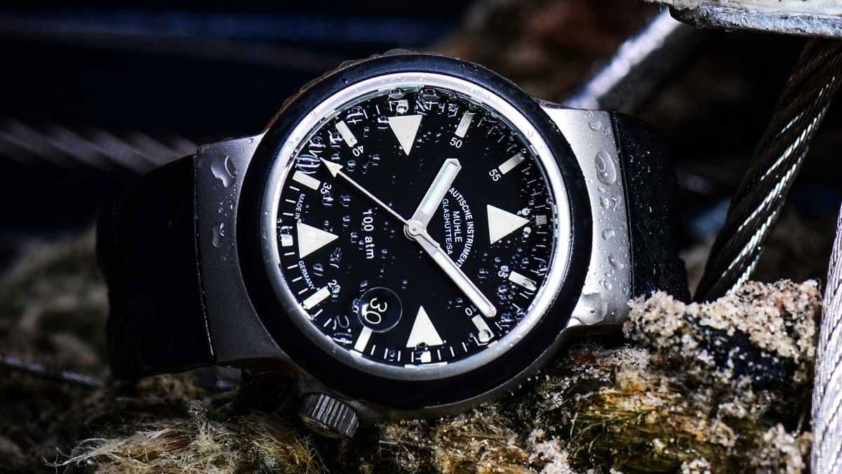 Mühle Glashütte S.A.R. Rescue-Timer M1-41-03-KB