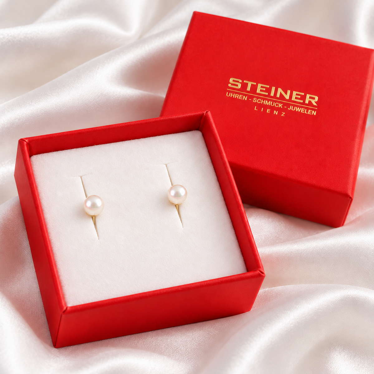 Steiner Essentials Perlenohrstecker Geschenkbox