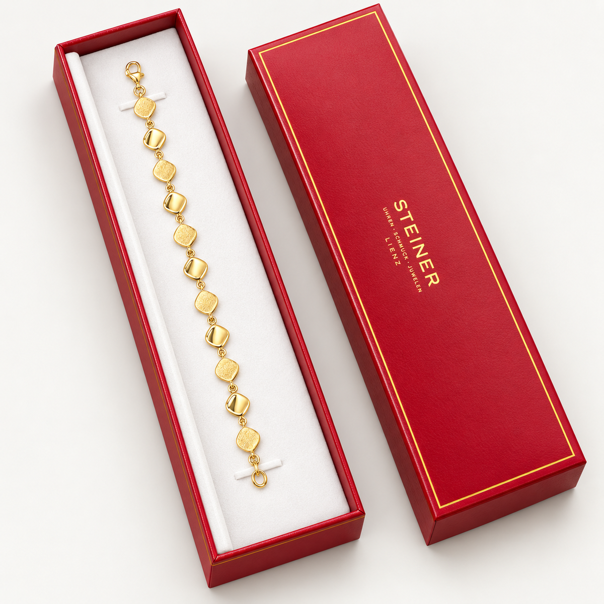 Steiner Exklusiv Armband 585 / 14Kt Gold 113934