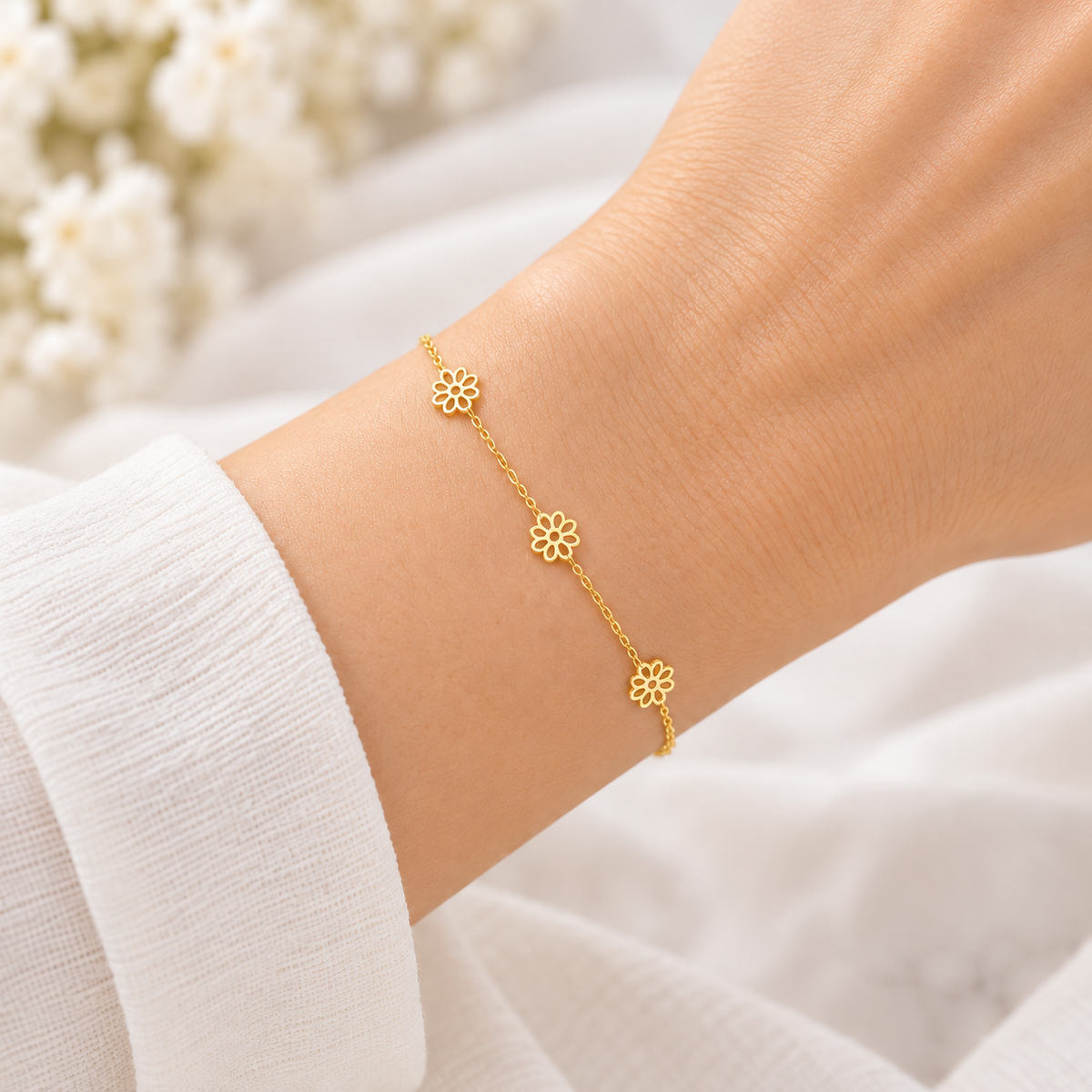 STEINER ESSENTIALS Armband 585 / 14Kt Gold 113935
