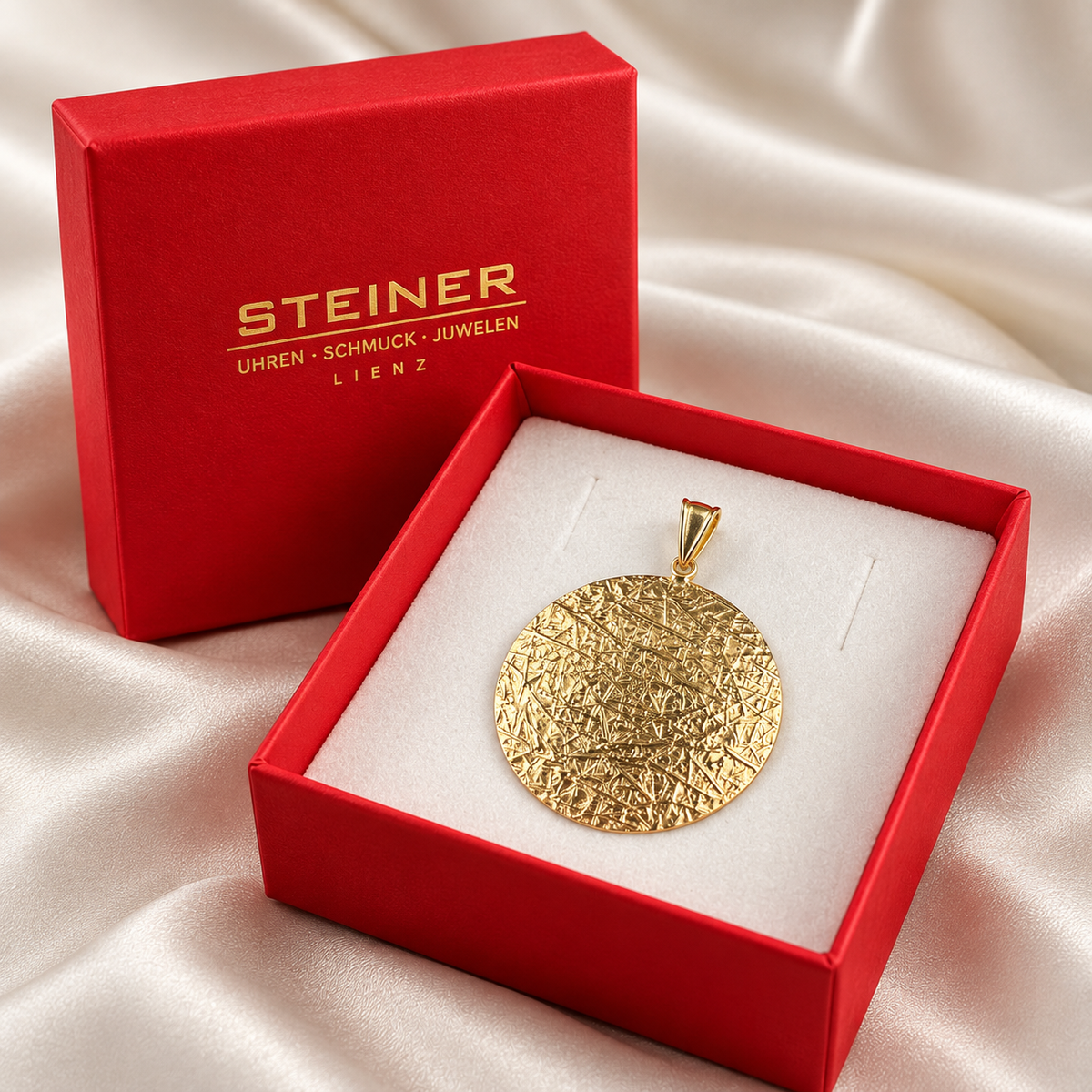 STEINER EXKLUSIV Anhänger 585 / 14Kt Gold 113939