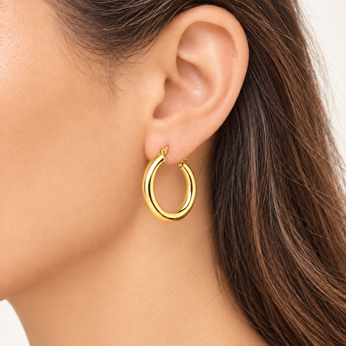STEINER ESSENTIALS Creolen 585 / 14Kt Gold 113947