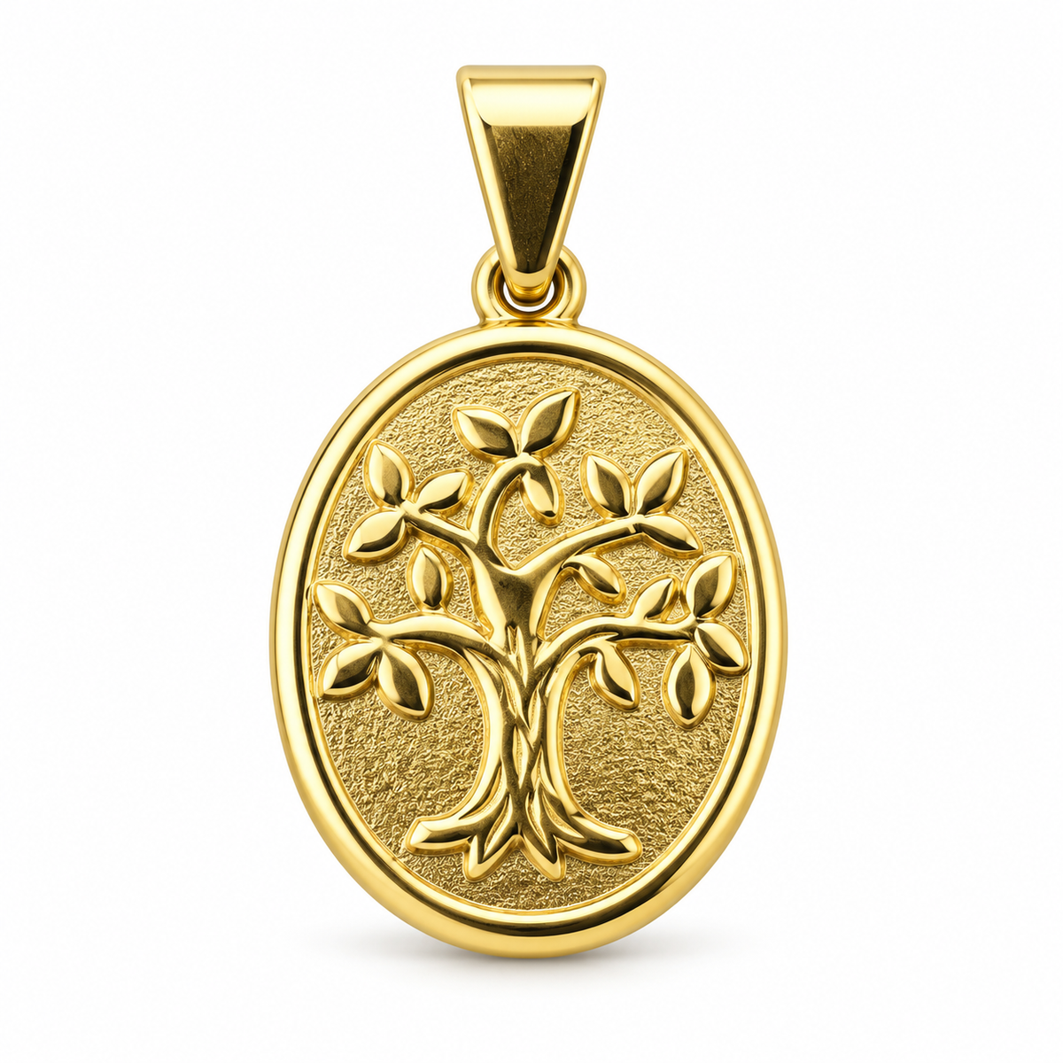 STEINER ESSENTIALS Anhänger Lebensbaum 585 / 14Kt Gold 113966