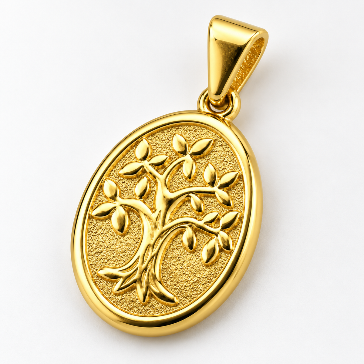 STEINER ESSENTIALS Anhänger Lebensbaum 585 / 14Kt Gold 113966