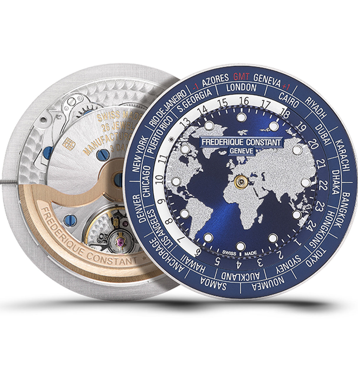 Frederique Constant Manufacture Classic Worldtimer FC-719NN3H6B