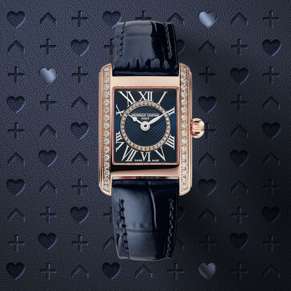 FREDERIQUE CONSTANT Classics Carree Ladies Quarz FC-200NMCDCD14