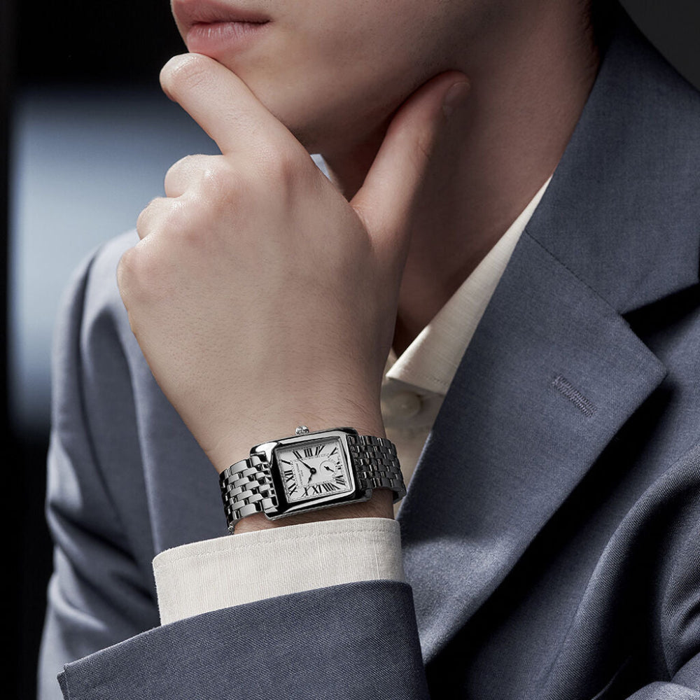 FREDERIQUE CONSTANT Classics Carree Small Seconds FC-235S2C6B