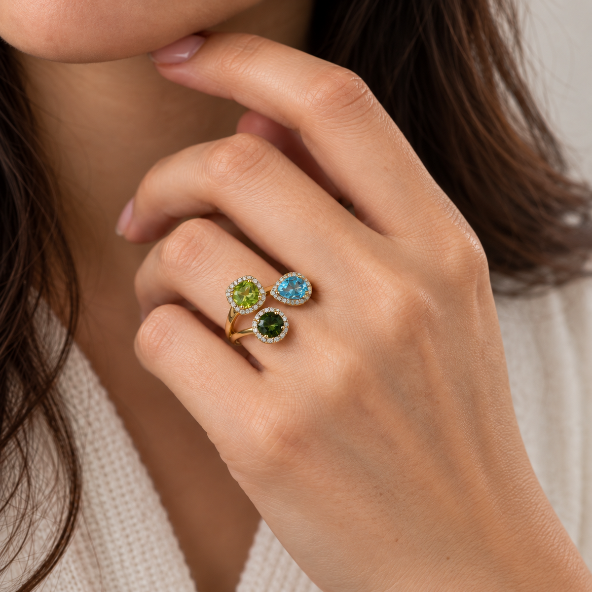 Steiner Exklusiv Ring am Finger