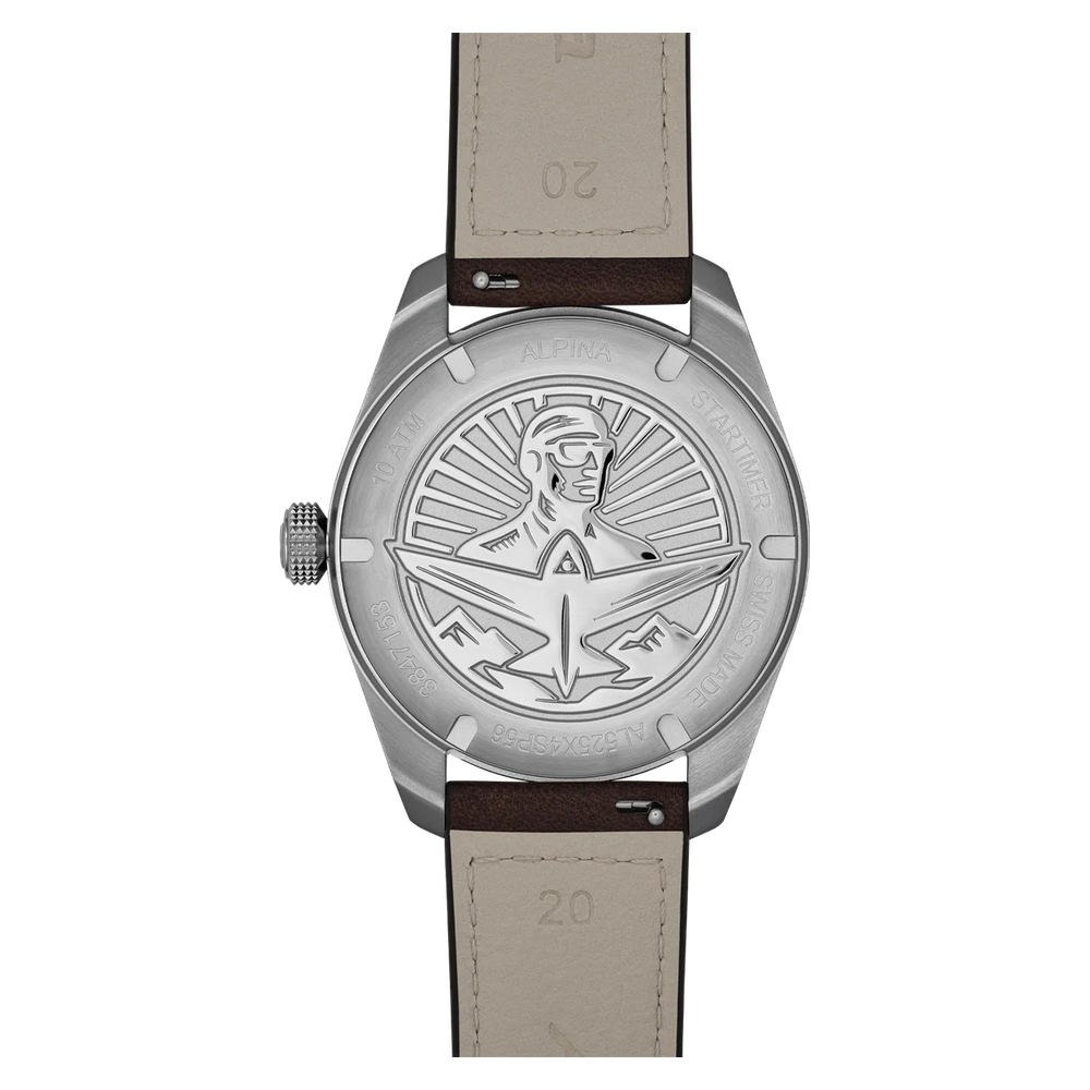 Alpina Startimer Pilot Automatic AL-525KW4S36 – Gehäuseboden