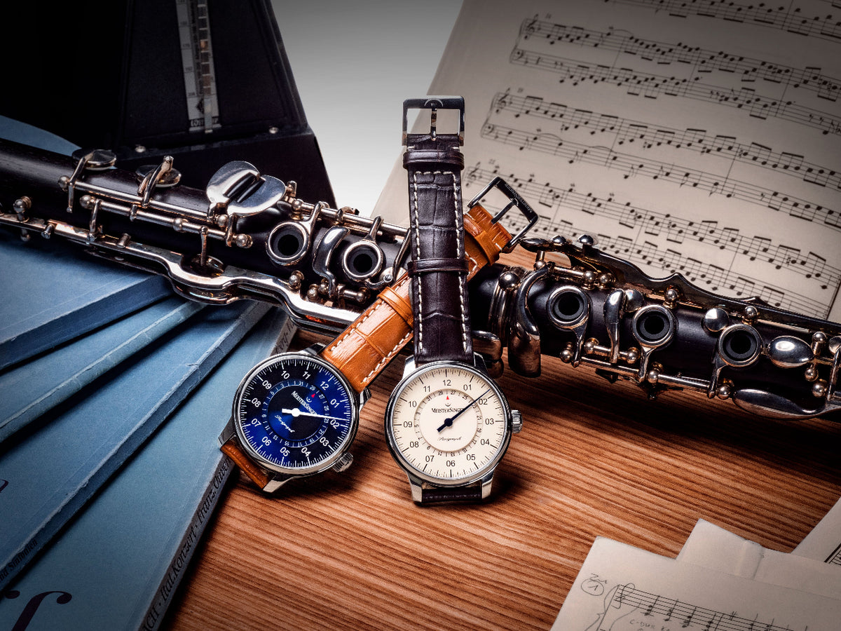 MeisterSinger Perigraph Ivory – Open Date Ring | AM1003
