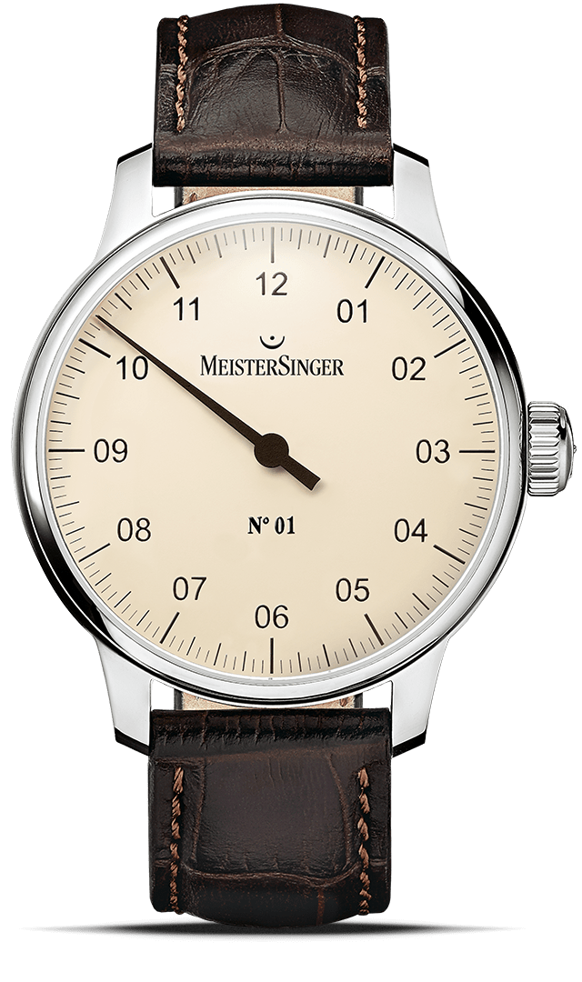 MeisterSinger №01 Ivory – Hand-wound | AM3303