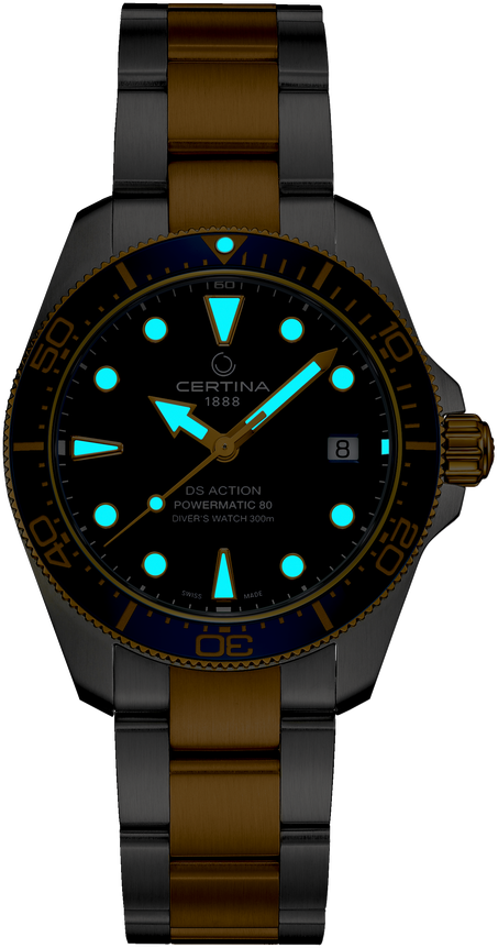 Certina DS Action Diver 38mm Powermatic 80 C048.807.22.041.00