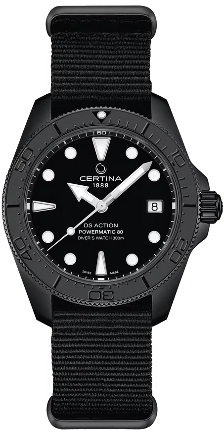 Certina DS Action Diver 38mm Powermatic 80 C048.807.38.051.00