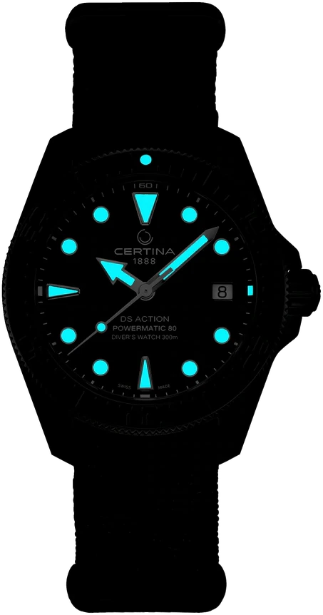 Certina DS Action Diver 38mm Powermatic 80 C048.807.38.051.00