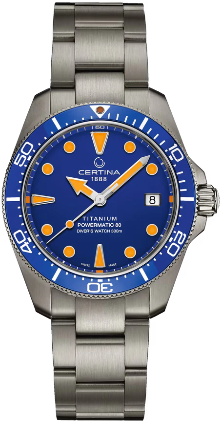 Certina DS Action Diver 38mm Titanium C048.807.44.041.00
