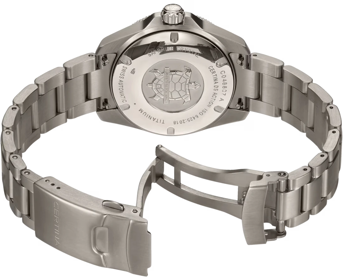 Certina DS Action Diver 38mm Powermatic 80 Titan C048.807.44.051.00
