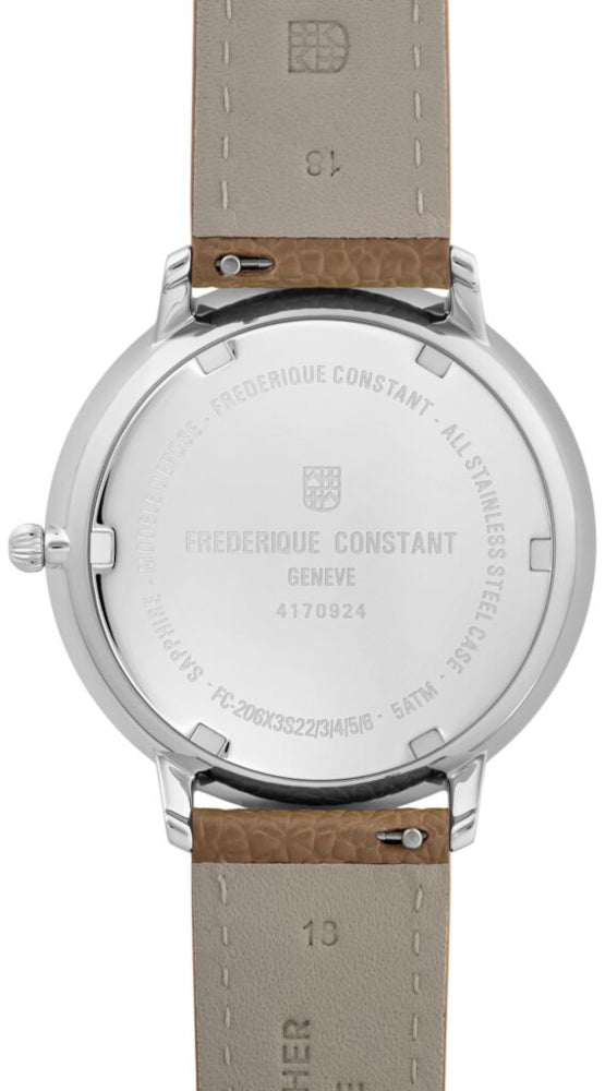 FREDERIQUE CONSTANT Classics Quarz Moonphase FC-206RN3S6