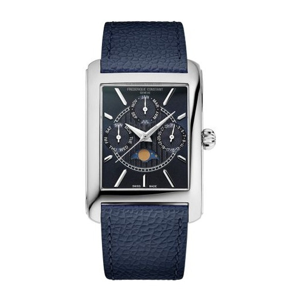 FREDERIQUE CONSTANT Classics Carrée Calendar Moonphase FC-265N4C6 – Vorderansicht