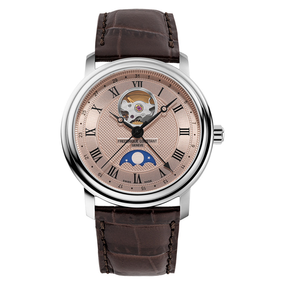 Frederique Constant FC-335MCSALB4P26 Vorderansicht, weißer Hintergrund