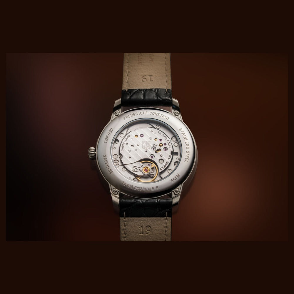 Frederique Constant Classics Moneta Handwinding FC-435BBL3S6 – Gehäuseboden Lifestyle