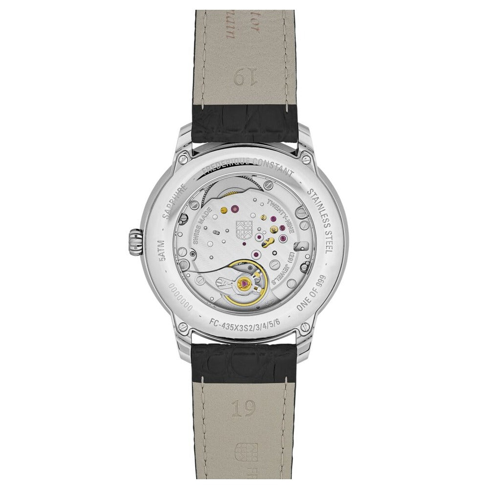 Frederique Constant Classics Moneta Handwinding FC-435BBL3S6 – Gehäuseboden