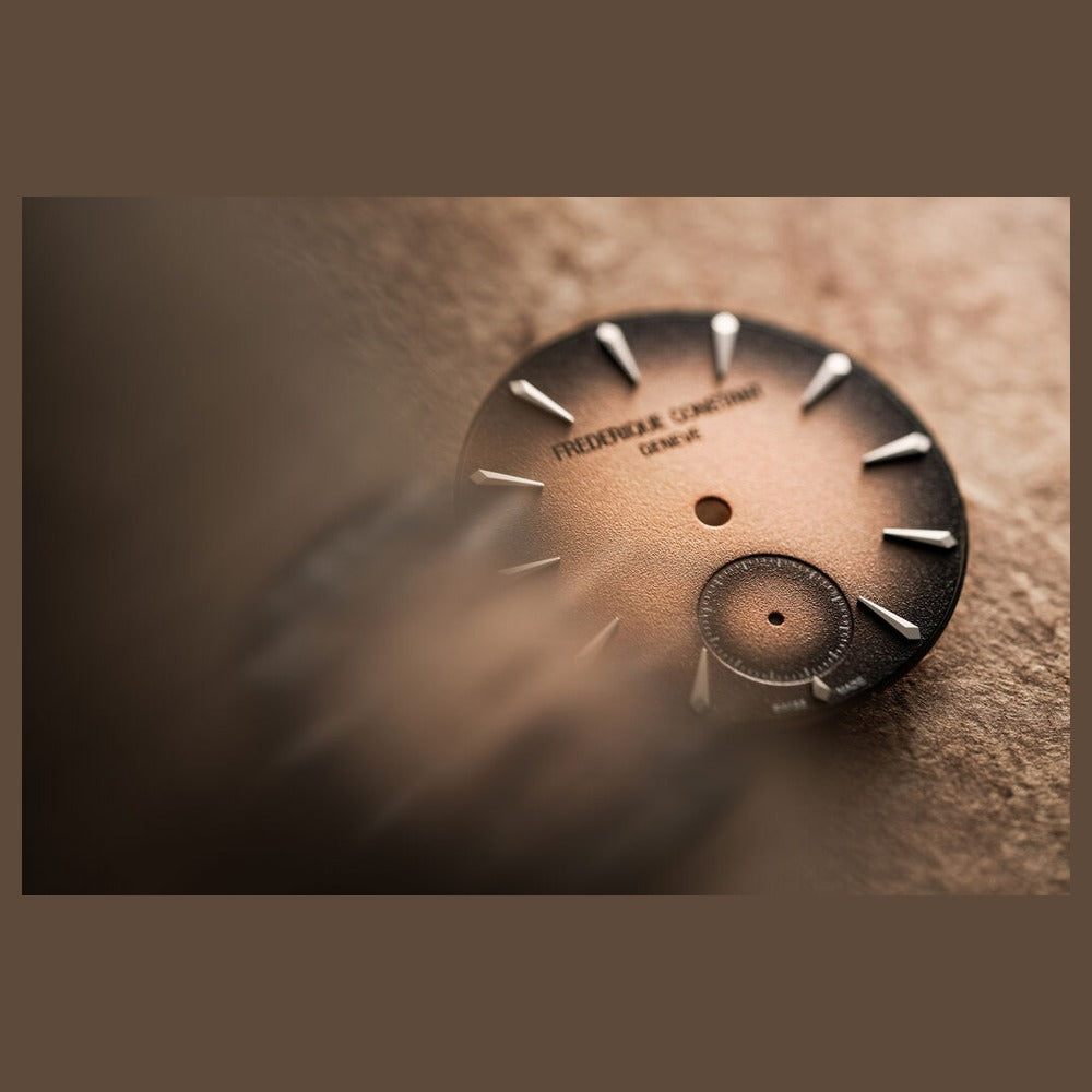 Frederique Constant Classics Moneta Handwinding FC-435BBL3S6 – Zifferblatt Detail