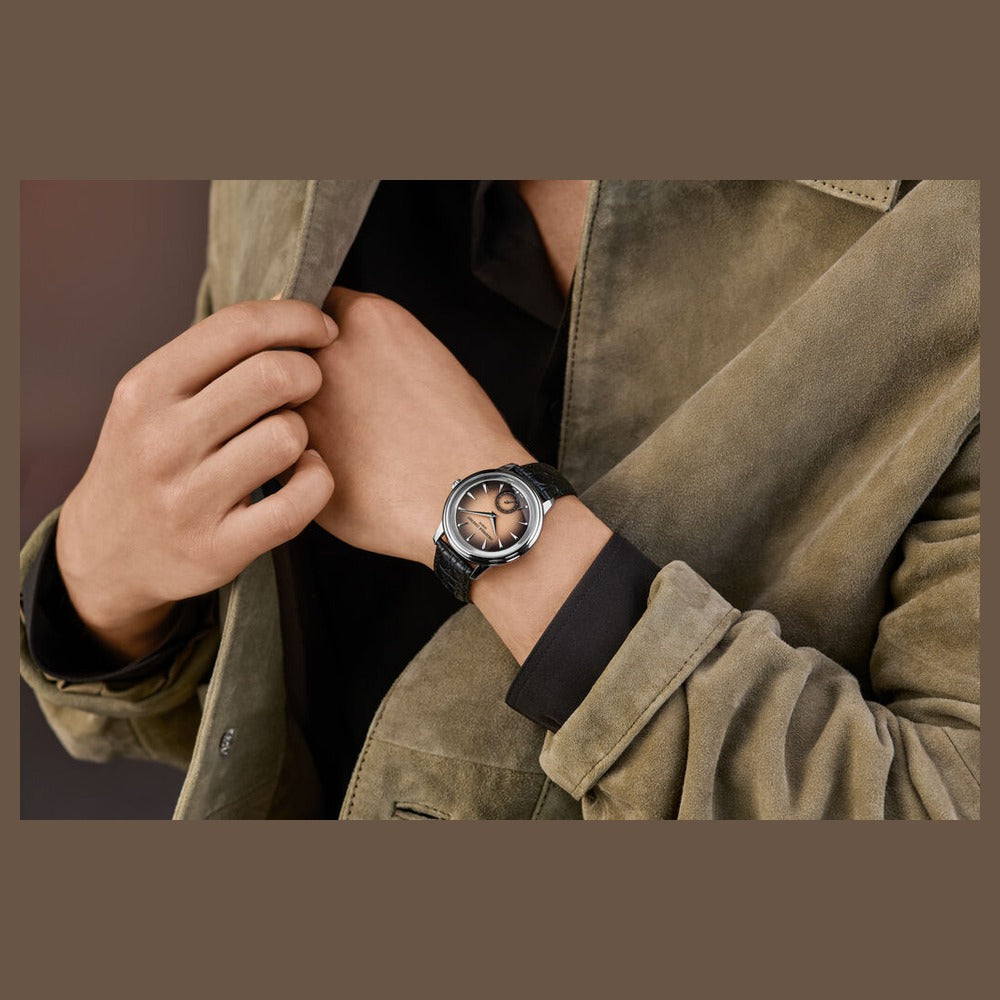 Frederique Constant Classics Moneta Handwinding FC-435BBL3S6 – getragen