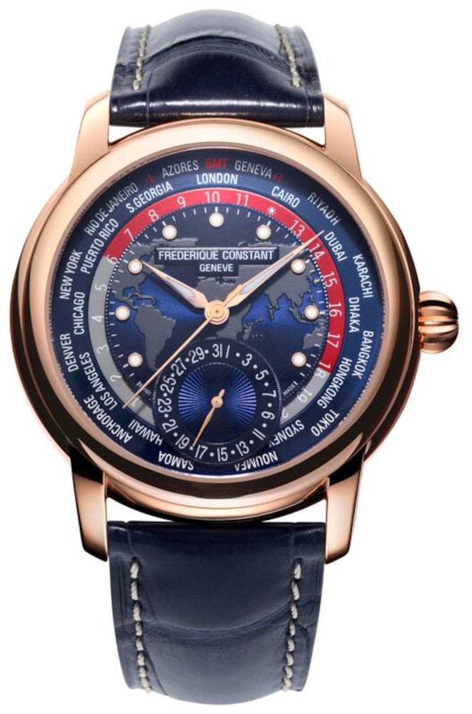 FREDERIQUE CONSTANT Worldtimer Automatik Limited Edition FC-718NRWM4H9