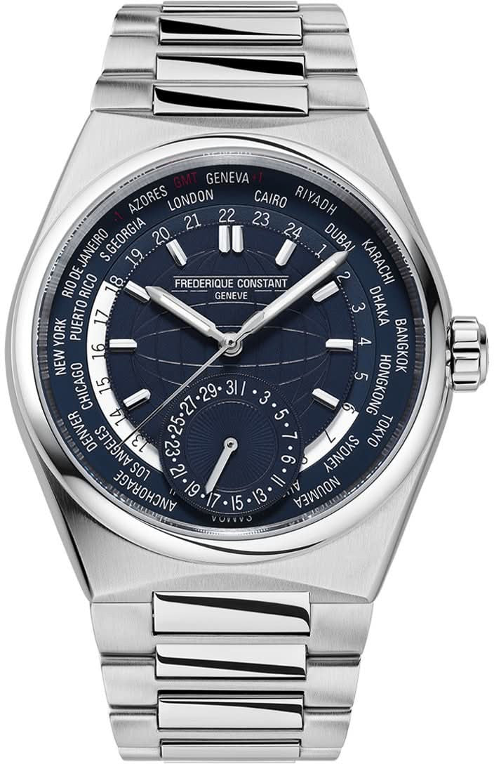 FREDERIQUE CONSTANT Highlife Manufacture Worldtimer FC-718N4NH6B - Juwelier Steiner