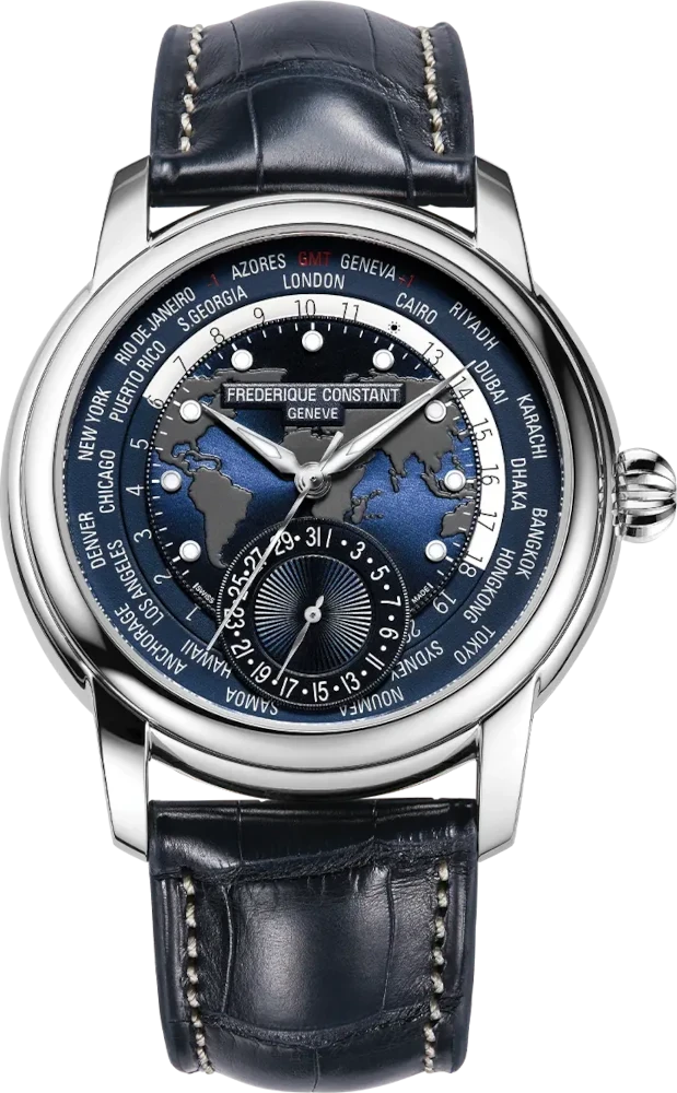 Buy FREDERIQUE CONSTANT Manufacture Worldtimer (FC-718NWM4H6) now