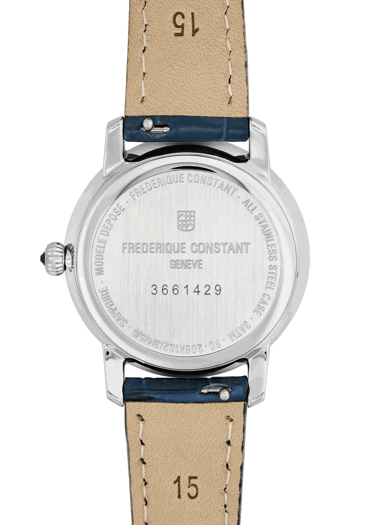 FREDERIQUE CONSTANT Slimline Ladies Moonphase FC-206MPWD1S6 - Juwelier Steiner