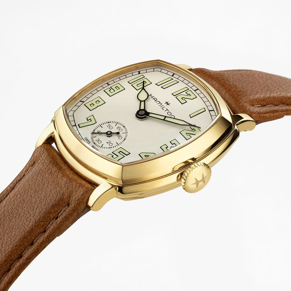 Hamilton American Classic Cushion Mechanical H36119520 – Seitenansicht