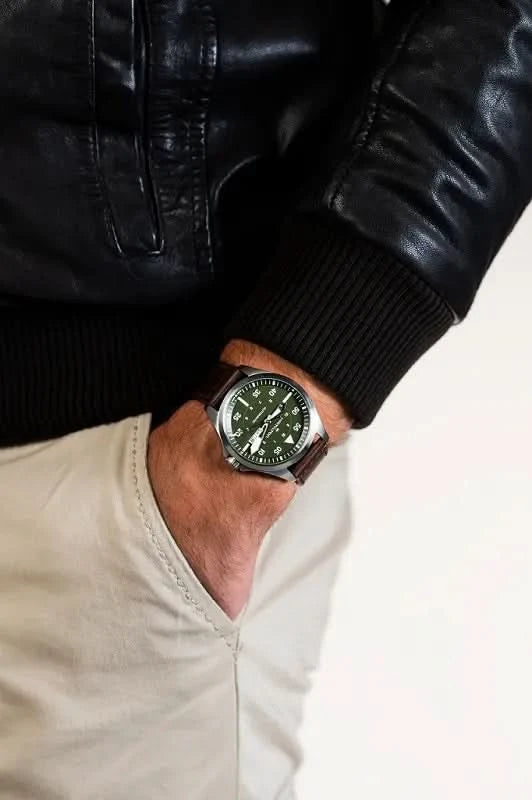 Hamilton Khaki Aviation Pilot Day Date Auto H64635560