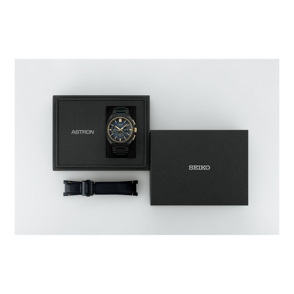 Seiko Astron HAB009J1 – Box und Zusatzband
