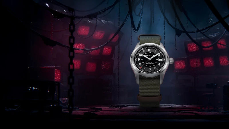 Hamilton Khaki Khaki Field Murph 42 mm Armbandset H70605732