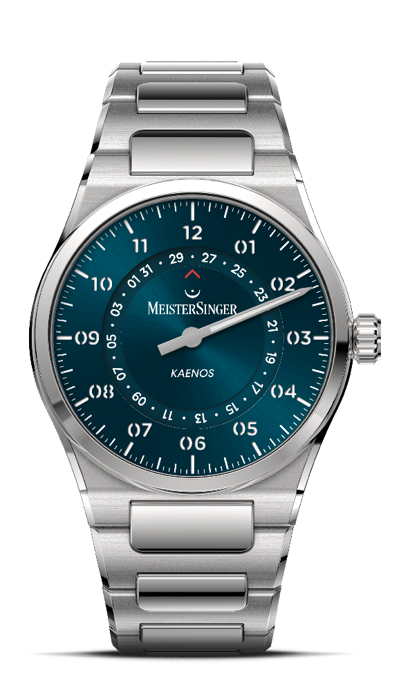 MeisterSinger Kaenos Open Date Petrol – Open Date Ring | KSOD939