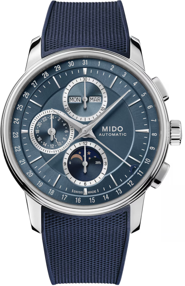 Mido Baroncelli Chronograph Moonphase M027.625.17.041.00