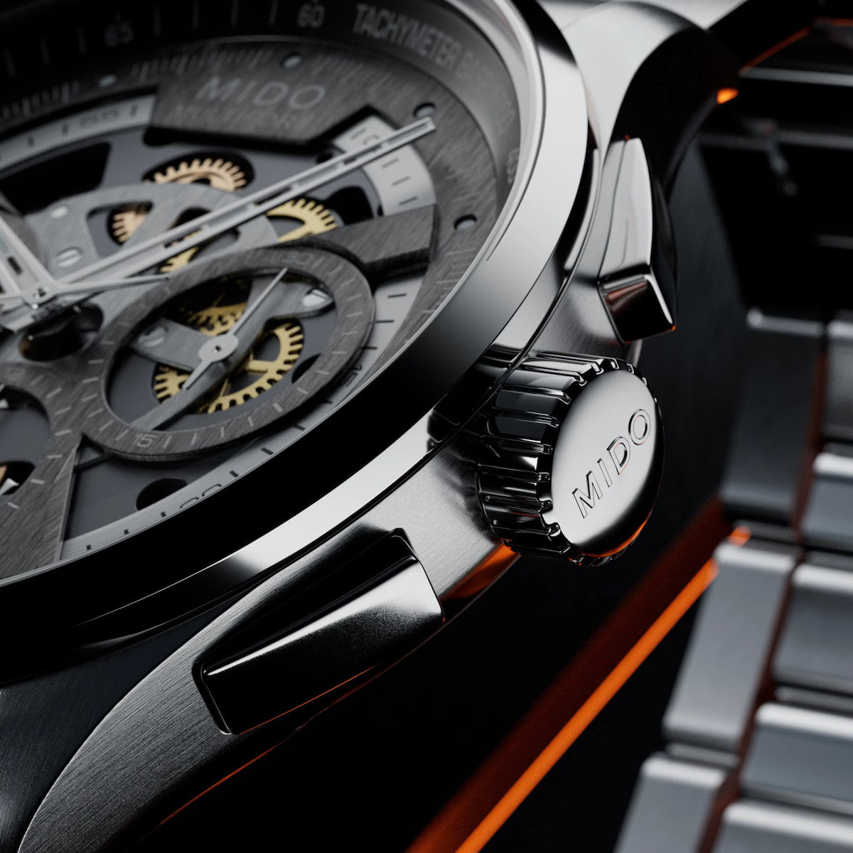 Mido Multifort Skeleton Chronograph M038.662.11.060.00