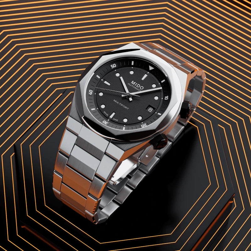 Mido Multifort 8 Two Crowns M047.507.11.051.00