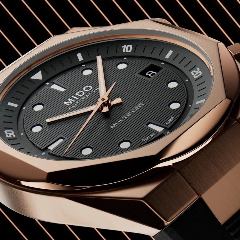Mido Multifort 8 Two Crowns M047.507.37.051.00