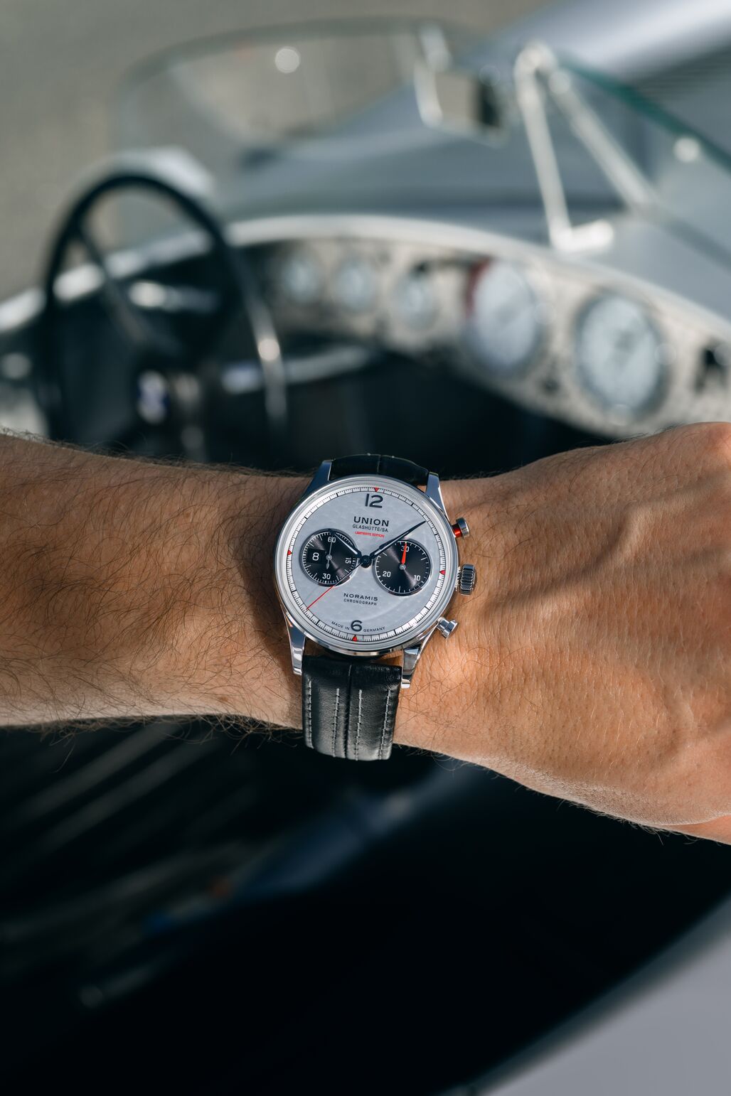 Union Glashütte Noramis Chronograph Limitierte Edition Sachsen Classic 2025 D012.427.16.032.09