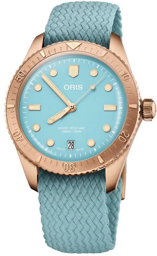 Oris Divers Sixty-Five Cotton Candy 01 733 7771 3155-07 3 19 02BRS - Juwelier Steiner