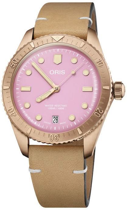 Oris Divers Sixty-Five Cotton Candy 01 733 7771 3158-07 5 19 04BR - Juwelier Steiner
