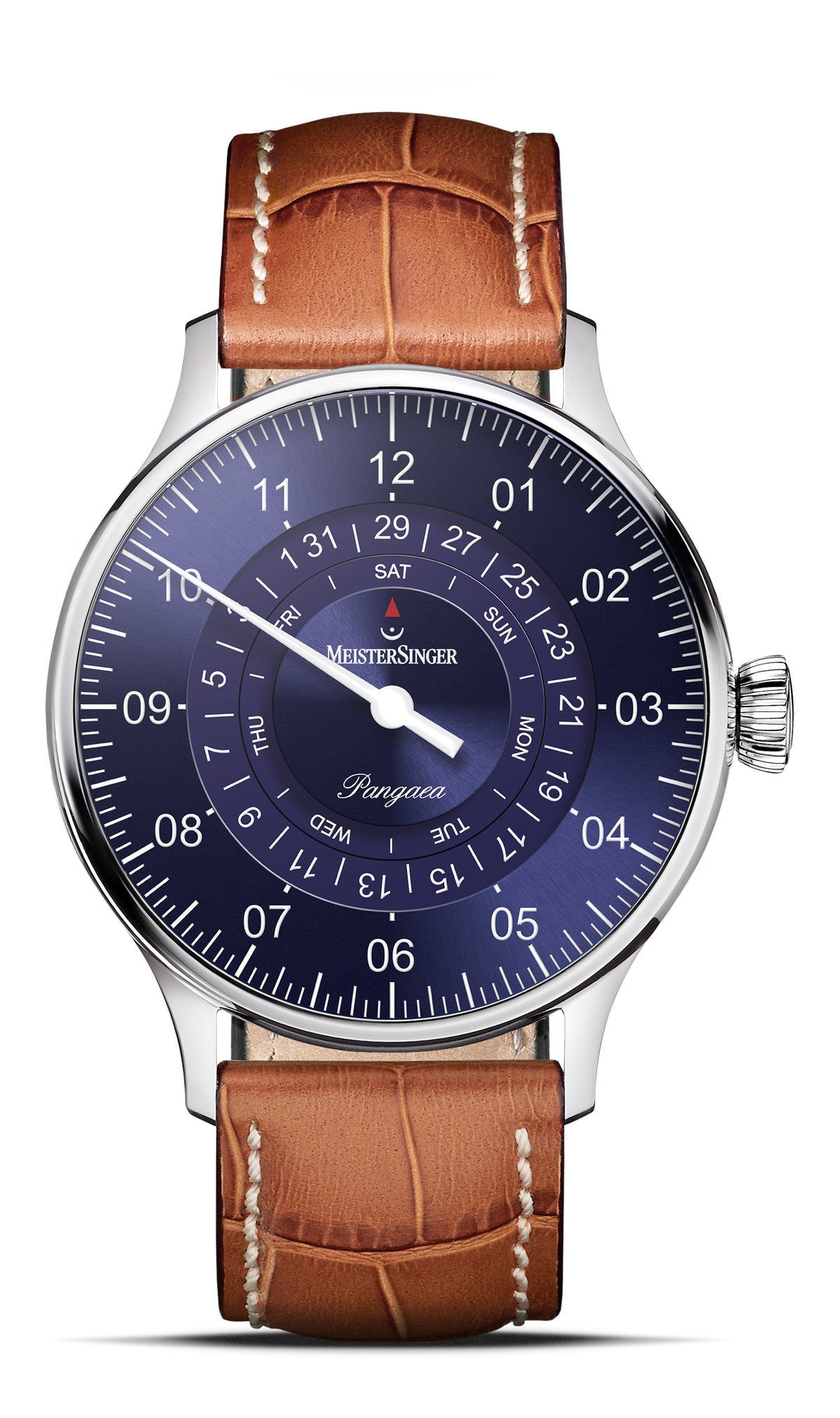 MeisterSinger Pangaea Day Date Sunburst Blue – Day & Date | PDD908