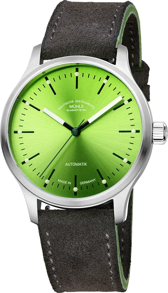 Mühle Glashütte Panova Limettengrün M1-40-76-1-LBV-I