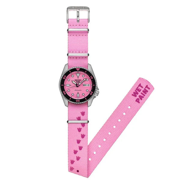 Seiko 5 Sports SKX Series Pink Panther Limited Edition SRPM07K1
