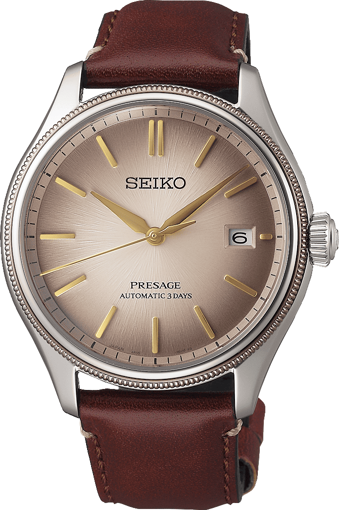 Seiko Presage Classic Series Upcycled Leather Strap Limited Edition SPB529J1