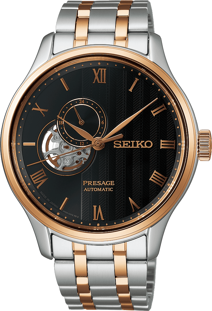 【あつや】SEIKO PRESAGE ジャパニーズガーデン セイコー プレザージュ＞ジャパニーズガーデン 艶やかなラップダイヤル