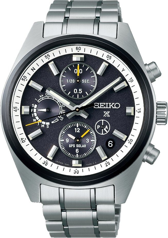 Seiko Prospex Speedtimer GPS Solar Dual Time Chronograph SSH167J1