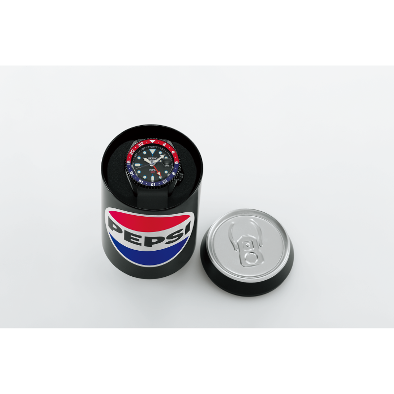 Seiko 5 Sports SKX Series GMT PEPSI® Limited Edition SSK047K1